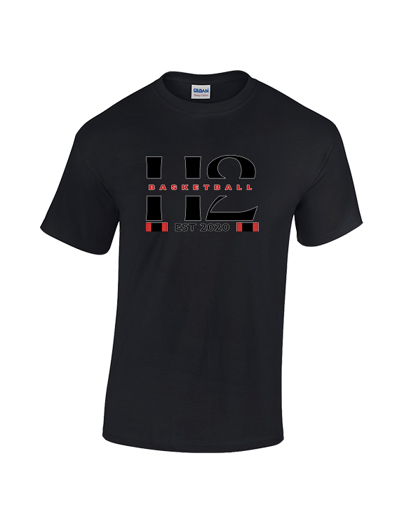 H2 Basketball Stacked Est 2020 - Cotton T-Shirt