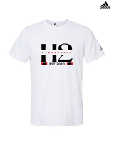 H2 Basketball Stacked Est 2020 - Mens Adidas Performance Shirt
