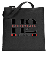 H2 Basketball Stacked Est 2020 - Tote
