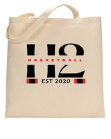 H2 Basketball Stacked Est 2020 - Tote