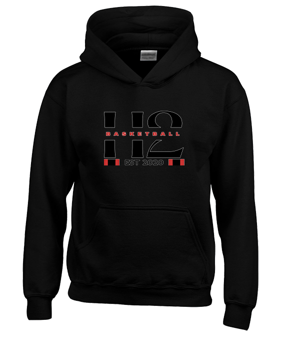 H2 Basketball Stacked Est 2020 - Youth Hoodie