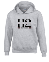 H2 Basketball Stacked Est 2020 - Youth Hoodie