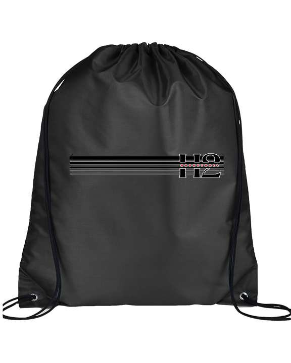 H2 Basketball Stripes - Drawstring Bag