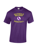 Haleakala Waldorf High Basketball Curve - Cotton T-Shirt