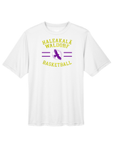 Haleakala Waldorf High Basketball Curve - Performance T-Shirt