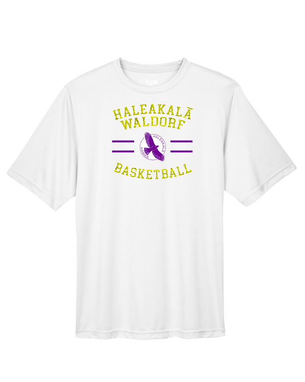 Haleakala Waldorf High Basketball Curve - Performance T-Shirt