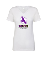 Haleakala HS Boys Basketball Shadow - Womens V-Neck