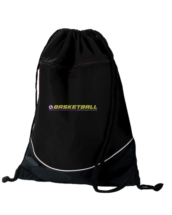 Haleakala Waldorf High Basketball Lines - Drawstring Bag