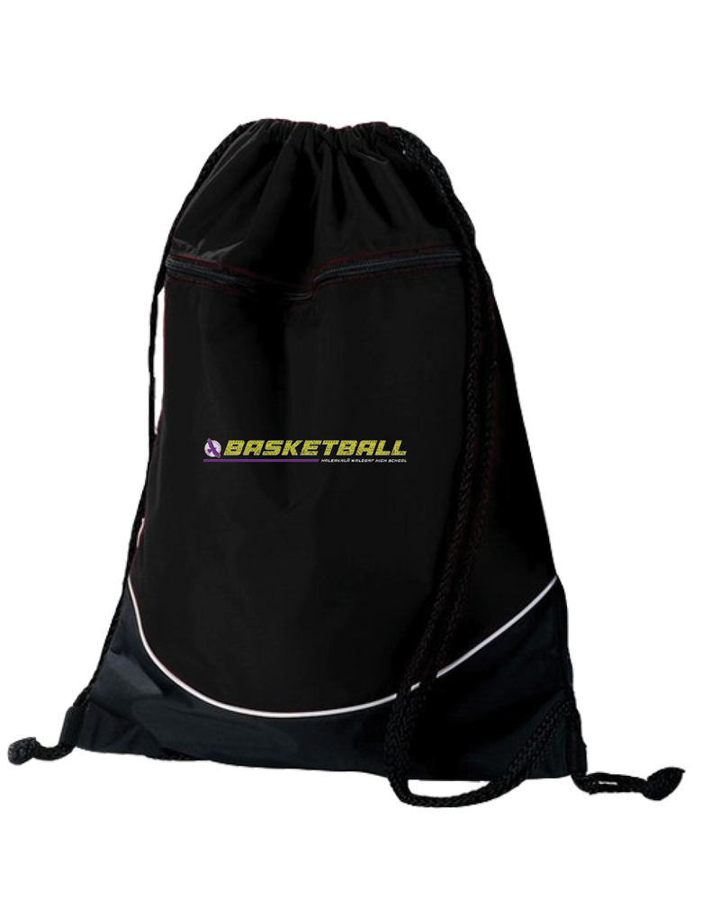 Haleakala Waldorf High Basketball Lines - Drawstring Bag