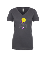 Haleakala Waldorf High School On Fire - Women’s V-Neck