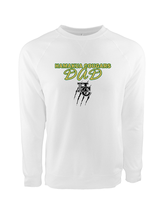 Hamakua Cougars Cheer Dad - Crewneck Sweatshirt