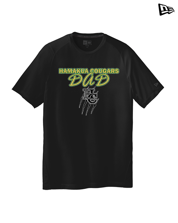 Hamakua Cougars Cheer Dad - New Era Performance Shirt