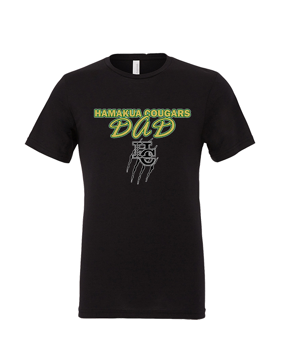 Hamakua Cougars Cheer Dad - Tri-Blend Shirt