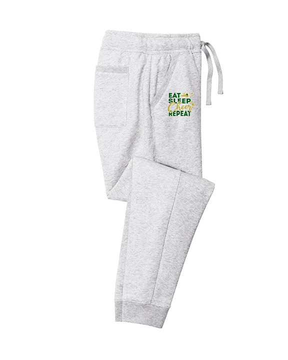 Hamakua Cougars Cheer Eat Sleep Cheer - Cotton Joggers