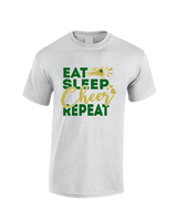 Hamakua Cougars Cheer Eat Sleep Cheer - Cotton T-Shirt
