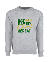 Hamakua Cougars Cheer Eat Sleep Cheer - Crewneck Sweatshirt