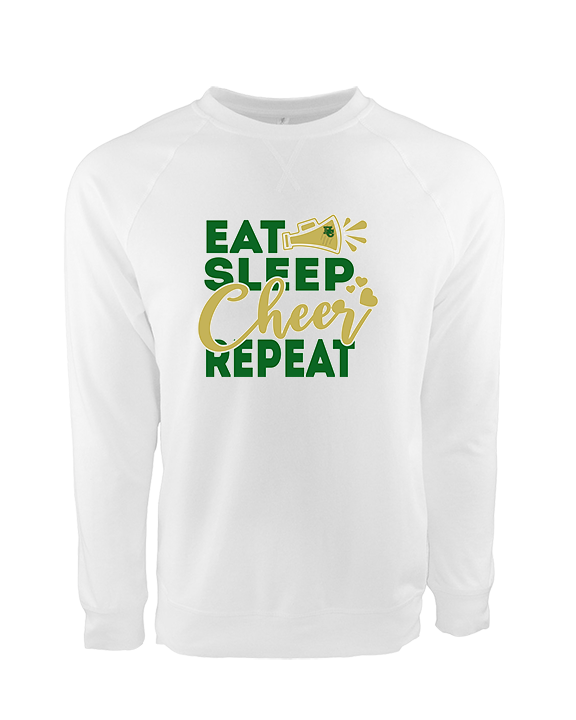 Hamakua Cougars Cheer Eat Sleep Cheer - Crewneck Sweatshirt
