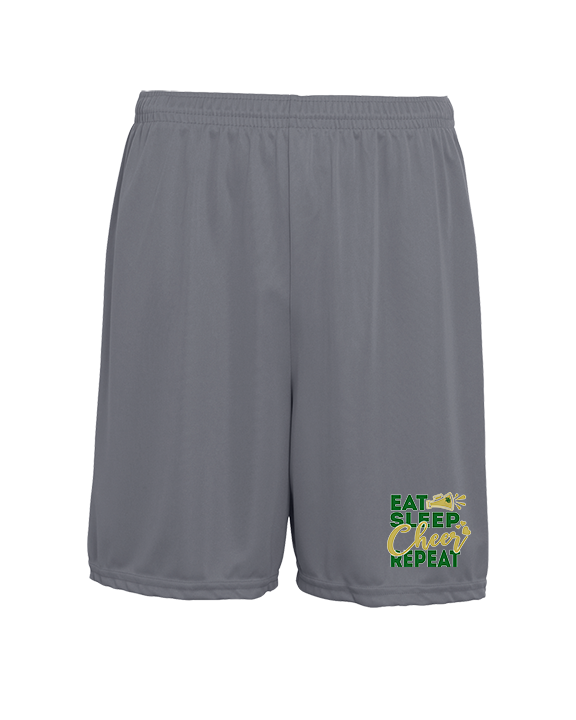 Hamakua Cougars Cheer Eat Sleep Cheer - Mens 7inch Training Shorts