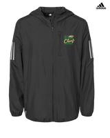 Hamakua Cougars Cheer Eat Sleep Cheer - Mens Adidas Full Zip Jacket