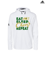 Hamakua Cougars Cheer Eat Sleep Cheer - Mens Adidas Hoodie