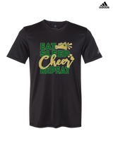 Hamakua Cougars Cheer Eat Sleep Cheer - Mens Adidas Performance Shirt