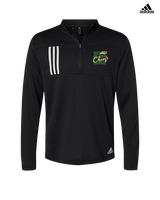 Hamakua Cougars Cheer Eat Sleep Cheer - Mens Adidas Quarter Zip