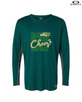 Hamakua Cougars Cheer Eat Sleep Cheer - Mens Oakley Longsleeve