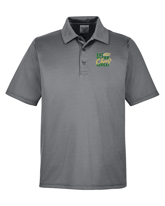 Hamakua Cougars Cheer Eat Sleep Cheer - Mens Polo