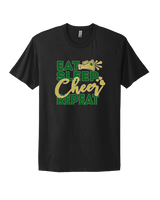 Hamakua Cougars Cheer Eat Sleep Cheer - Mens Select Cotton T-Shirt