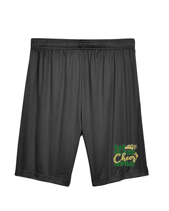 Hamakua Cougars Cheer Eat Sleep Cheer - Mens Training Shorts with Pockets