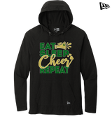 Hamakua Cougars Cheer Eat Sleep Cheer - New Era Tri-Blend Hoodie
