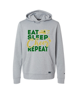 Hamakua Cougars Cheer Eat Sleep Cheer - Oakley Performance Hoodie