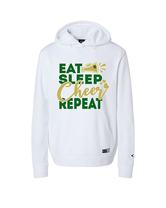 Hamakua Cougars Cheer Eat Sleep Cheer - Oakley Performance Hoodie