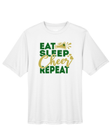 Hamakua Cougars Cheer Eat Sleep Cheer - Performance Shirt