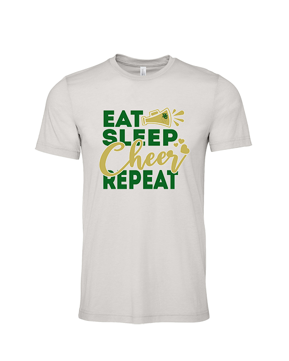Hamakua Cougars Cheer Eat Sleep Cheer - Tri-Blend Shirt