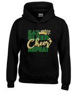 Hamakua Cougars Cheer Eat Sleep Cheer - Unisex Hoodie