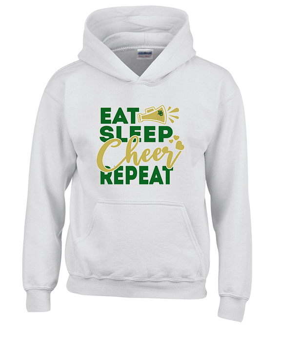 Hamakua Cougars Cheer Eat Sleep Cheer - Unisex Hoodie