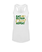 Hamakua Cougars Cheer Eat Sleep Cheer - Womens Tank Top
