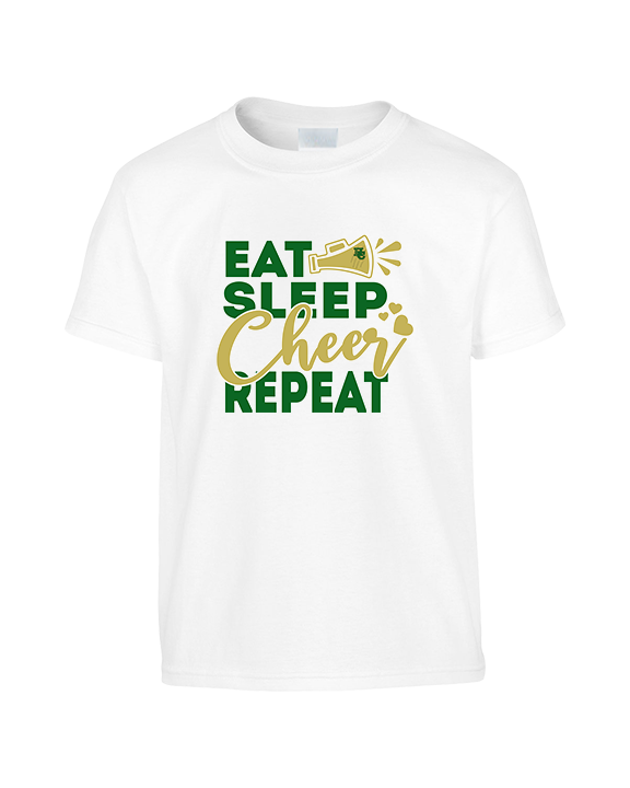 Hamakua Cougars Cheer Eat Sleep Cheer - Youth Shirt