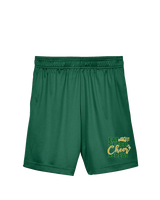 Hamakua Cougars Cheer Eat Sleep Cheer - Youth Training Shorts