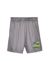 Hamakua Cougars Cheer Eat Sleep Cheer - Youth Training Shorts