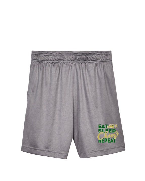 Hamakua Cougars Cheer Eat Sleep Cheer - Youth Training Shorts