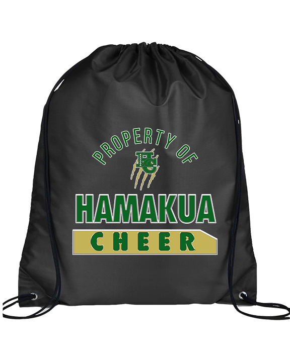 Hamakua Cougars Cheer Property - Drawstring Bag