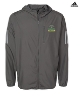 Hamakua Cougars Cheer Property - Mens Adidas Full Zip Jacket