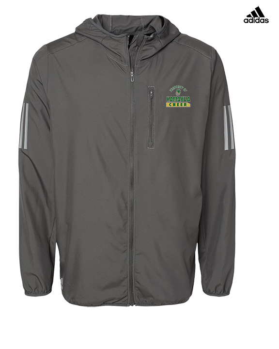 Hamakua Cougars Cheer Property - Mens Adidas Full Zip Jacket