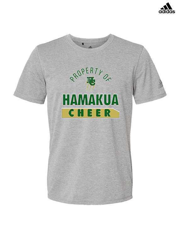 Hamakua Cougars Cheer Property - Mens Adidas Performance Shirt