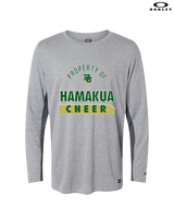 Hamakua Cougars Cheer Property - Mens Oakley Longsleeve