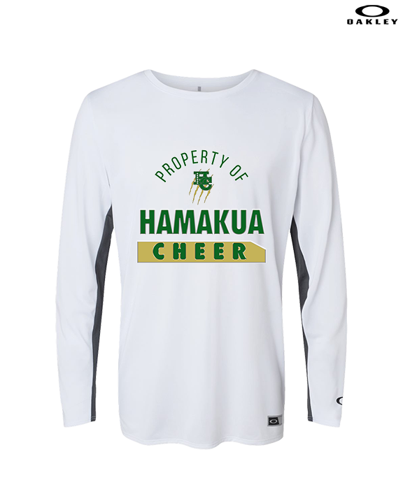 Hamakua Cougars Cheer Property - Mens Oakley Longsleeve