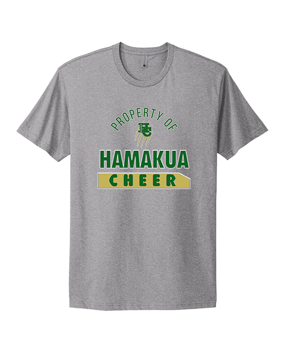 Hamakua Cougars Cheer Property - Mens Select Cotton T-Shirt