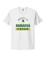 Hamakua Cougars Cheer Property - Mens Select Cotton T-Shirt